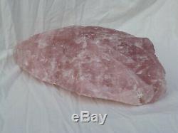 Large natural piece of Rose Quartz, 11.3kg