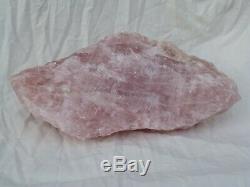 Large natural piece of Rose Quartz, 11.3kg