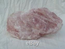 Large natural piece of Rose Quartz, 7.3kg