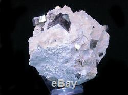 Large piece of Cubic Pyrite Crystal on matrix Spain 14 X 12 X 11cm 2103gr