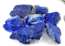 Large pieces Grade AAA Rough Premium Lapis Lazuli crystals 1KG wholesale lot 7PC
