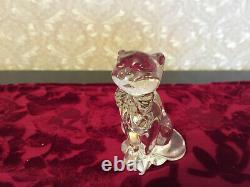 Lenox Crystal Cat Figurines, 8 pieces