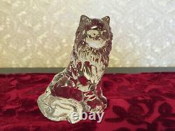Lenox Crystal Cat Figurines, 8 pieces
