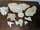Lot 9 Pieces Natural Real Reef Coral Aquarium Crafts Jewelry Home Decoration