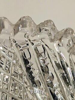 Lot Of 7 Pieces Of Cut Crystal