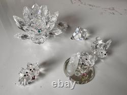 Lot Of 9 Swarovski Crystal Animals + 4 Bonus Pieces