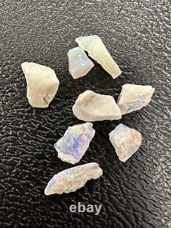 Lot Of Welo Opals Weight 6.1 Grams (8 Pieces) #WO6