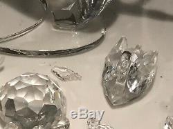 Lot of 12 Swarovski Crystal with 4 Damaged Pieces