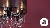 Luna Collection 5 Light Shaded Black Crystal Chandelier Product Video Amalfi Decor