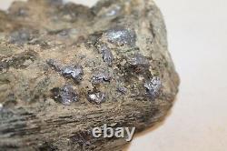 MOLYBDENITE ON MATRIX SPECIMAN DISPLAY PIECE LARGE PIECE 7 pounds OLD STOCK