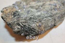 MOLYBDENITE ON MATRIX SPECIMAN DISPLAY PIECE LARGE PIECE 7 pounds OLD STOCK