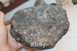 MOLYBDENITE ON MATRIX SPECIMAN DISPLAY PIECE LARGE PIECE 7 pounds OLD STOCK