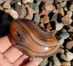 Madagascar Banded Agate? 13.1oz Outstanding Wraparound Banded Gem, Display Piece