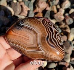 Madagascar Banded Agate? 13.1oz Outstanding Wraparound Banded Gem, Display Piece