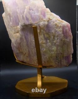 Massive Raw Kunzite Crystal 27,690 Carats Collector's Statement Piece