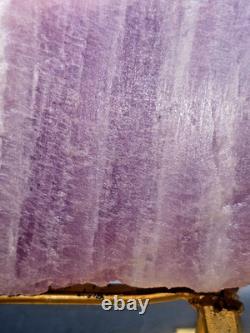 Massive Raw Kunzite Crystal 27,690 Carats Collector's Statement Piece