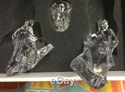 Mikasa Crystal Nativity Set 3 Pieces The Holy Family Includes Original Box Mint