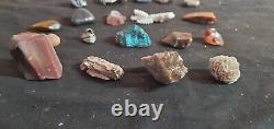 Mixed Lot of Rocks, Stones, Coral and Crystals, others Lot Collection 24 Pieces