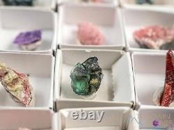 Mixed Raw Crystal Thumbnail Lot 88 pieces Bulk Raw Crystals Stones Set 46683