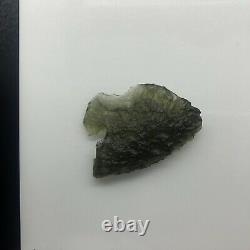 Moldavite Crystal 7.86gr/39.30ct Collector Piece Besednice Stoh locality