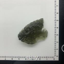 Moldavite Crystal 7.86gr/39.30ct Collector Piece Besednice Stoh locality