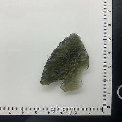 Moldavite Crystal 7.86gr/39.30ct Collector Piece Besednice Stoh locality