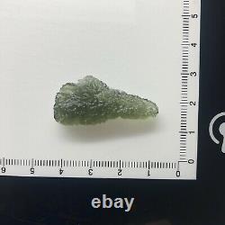 Moldavite Crystal A+ Grade 3.93gr/19.65ct Perfect Pendant Piece