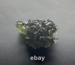 Moldavite Crystal Collectible Piece 16.43 grams 82.15ct Well Textured Locenice