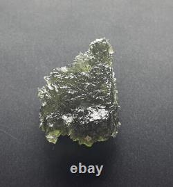 Moldavite Crystal Collectible Piece 16.43 grams 82.15ct Well Textured Locenice