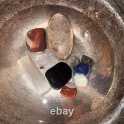 Moon Water Charged Crystals, Stones And A Real Red Ruby. Moon Spell Stones