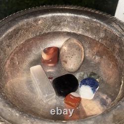 Moon Water Charged Crystals, Stones And A Real Red Ruby. Moon Spell Stones