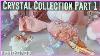 My Crystal Collection Part 1 All My Pink Crystals Healing Crystals Collection