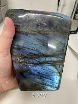 NEW LABRADORITE STANDING PIECE WITH LOVELY FLASH MINED IN MADAGASCAR 1.82kg (3)
