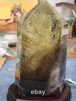Natrual Smokey Citrine Quartz 8.9 Lbs Beautiful Piece