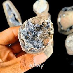 Natural Amethyst Geode Quartz 6.27kg 13pc Healing Crystal Collector Stones