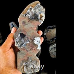 Natural Amethyst Geode Quartz 6.27kg 13pc Healing Crystal Collector Stones