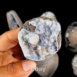 Natural Amethyst Geode Quartz 6.27kg 13pc Healing Crystal Collector Stones