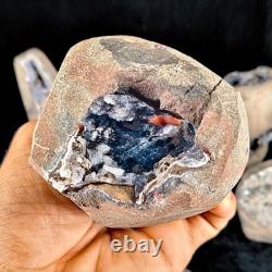 Natural Amethyst Geode Quartz 6.27kg 13pc Healing Crystal Collector Stones