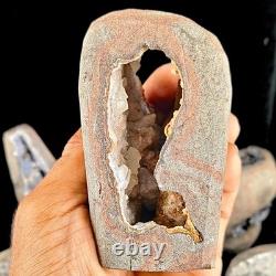 Natural Amethyst Geode Quartz 6.27kg 13pc Healing Crystal Collector Stones