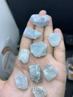 Natural Aquamarine Crystal From Skard 8 Piece