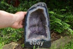 Natural Dark Brazilian Amethyst Druzy Cluster Crystal Piece 5.1 KG