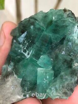 Natural Emerald crystal specimen Chitral origin perfect 1 piece weight 90grams