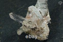 Natural Himalayan Crystal Orange Cathedral Rough Geode Minerals 613 gm Specimen