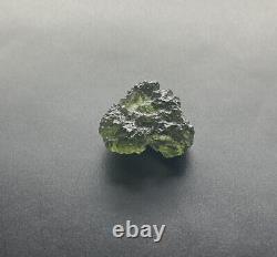 Natural Moldavite 21.35ct Besednice Mantle Piece Certificate of Authenticity