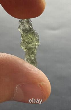 Natural Moldavite Crystal Lot 18 Pieces 15.61gr 78.05ct Besednice Regular Grade