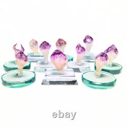 Natural Shape Random Raw Amethyst Crystals Stone Piece for Collection 1 pc 1 Oz