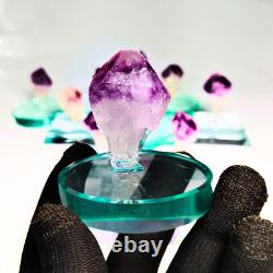 Natural Shape Random Raw Amethyst Crystals Stone Piece for Collection 1 pc 1 Oz
