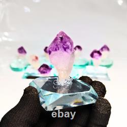 Natural Shape Random Raw Amethyst Crystals Stone Piece for Collection 1 pc 1 Oz