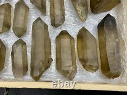 Natural Well Terminated Smoky Quartz Crystals Healing Crystals Skardu, mine 20pcs