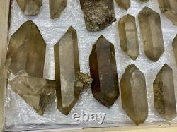 Natural Well Terminated Smoky Quartz Crystals Healing Crystals Skardu, mine 20pcs